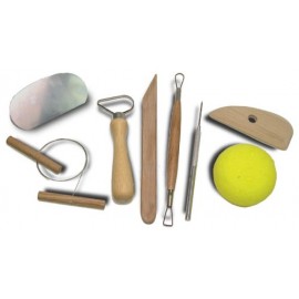 Bargain 8 pc. Pottery Tool Kit Bargain 8 pc. Pottery Tool Kit